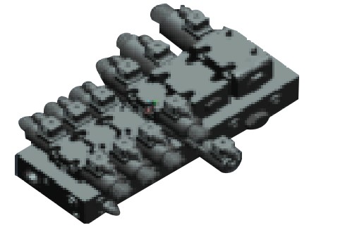 Дизельный боковой погрузчик ЕРМАК FDR35J-MWE